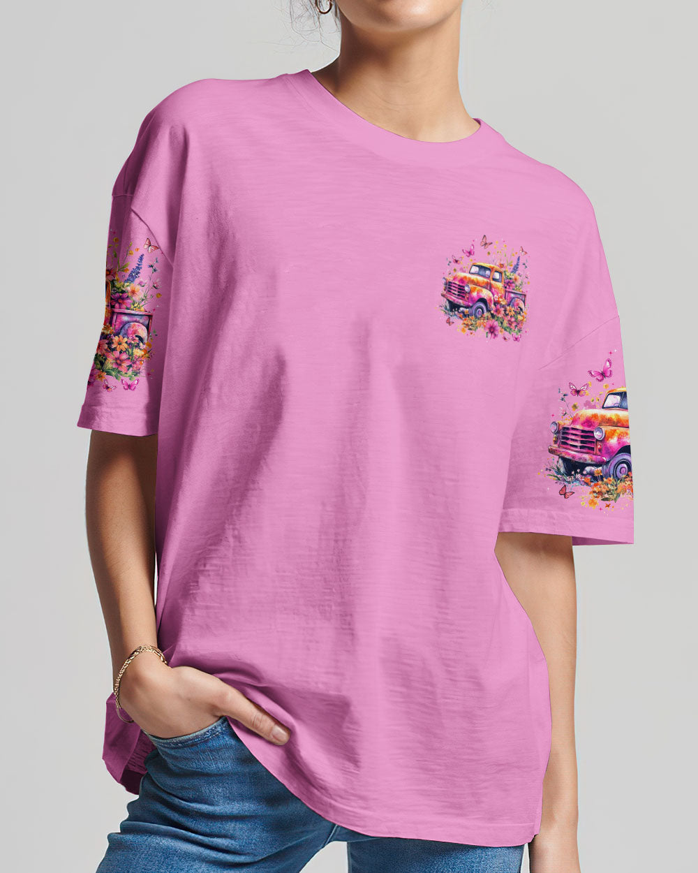 Jesus Take The Wheel Women's All Over Print Shirt - Tytd0905251