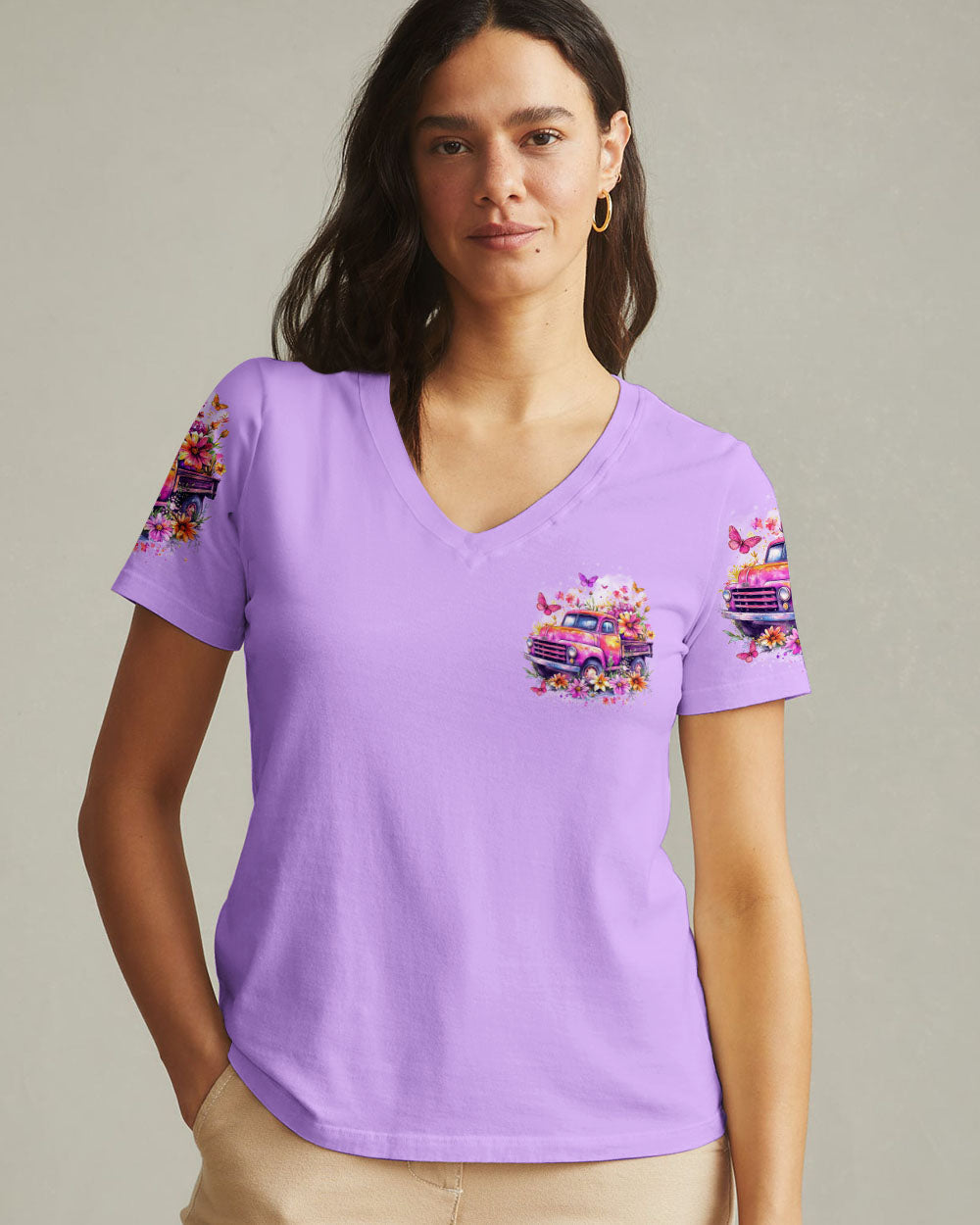 Jesus Take The Wheel Women's All Over Print Shirt - Tytd1206251