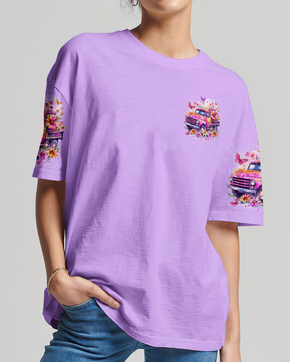 Jesus Take The Wheel Women's All Over Print Shirt - Tytd1206251