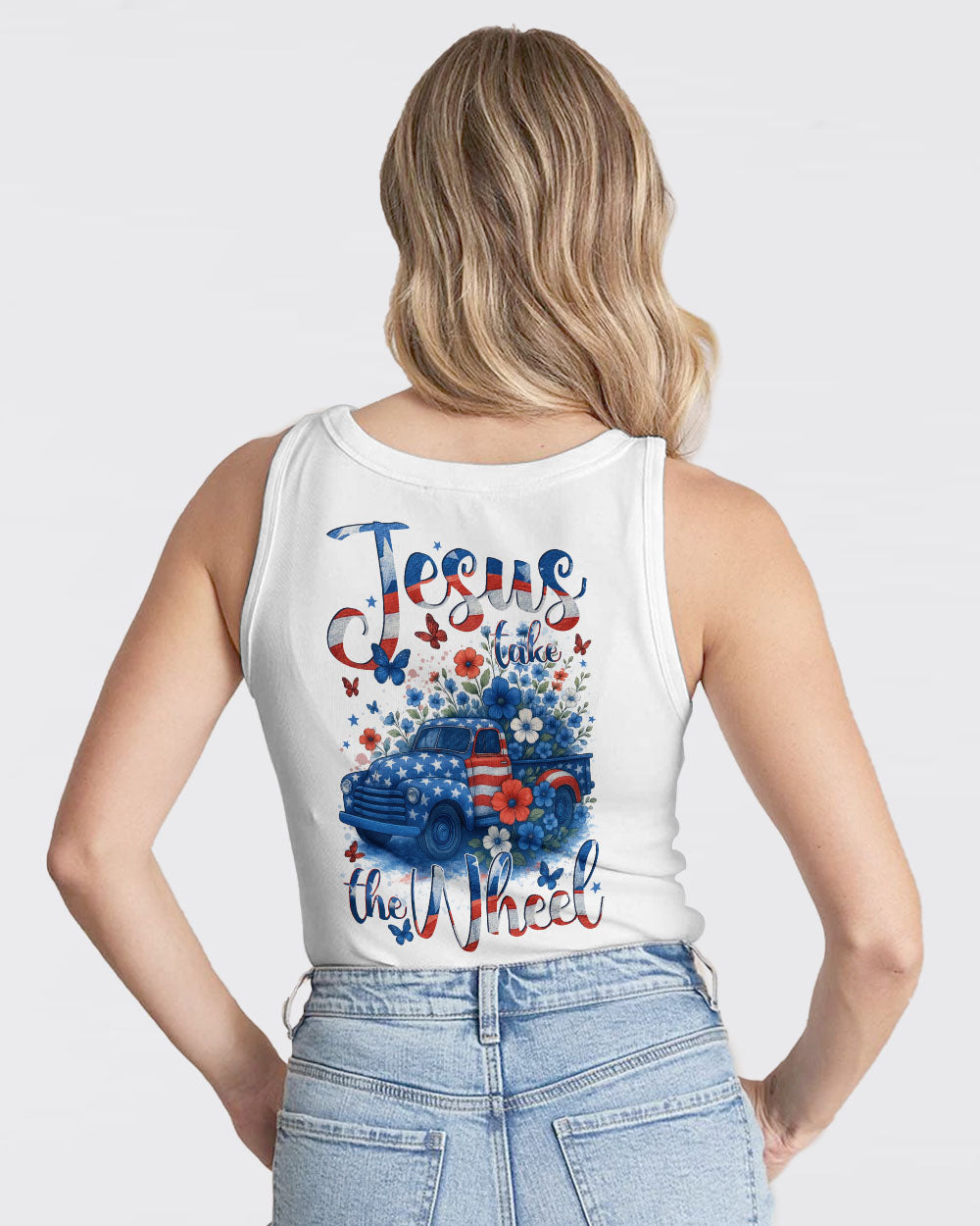 Jesus Take The Wheel Women's All Over Print Shirt - Tytd1505241