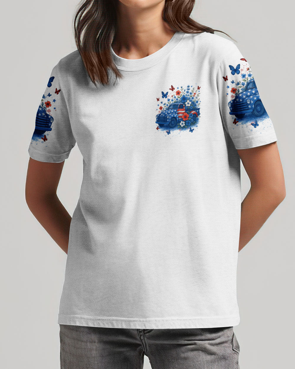 Jesus Take The Wheel Women's All Over Print Shirt - Tytd1505241