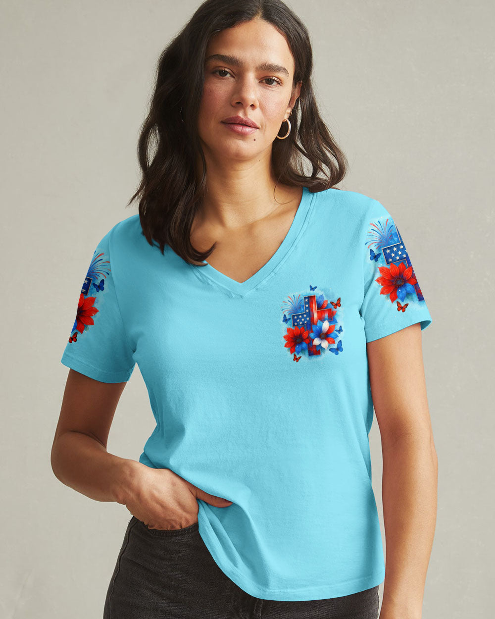 Lord Stood With Me Women's All Over Print Shirt - Tytd1605253