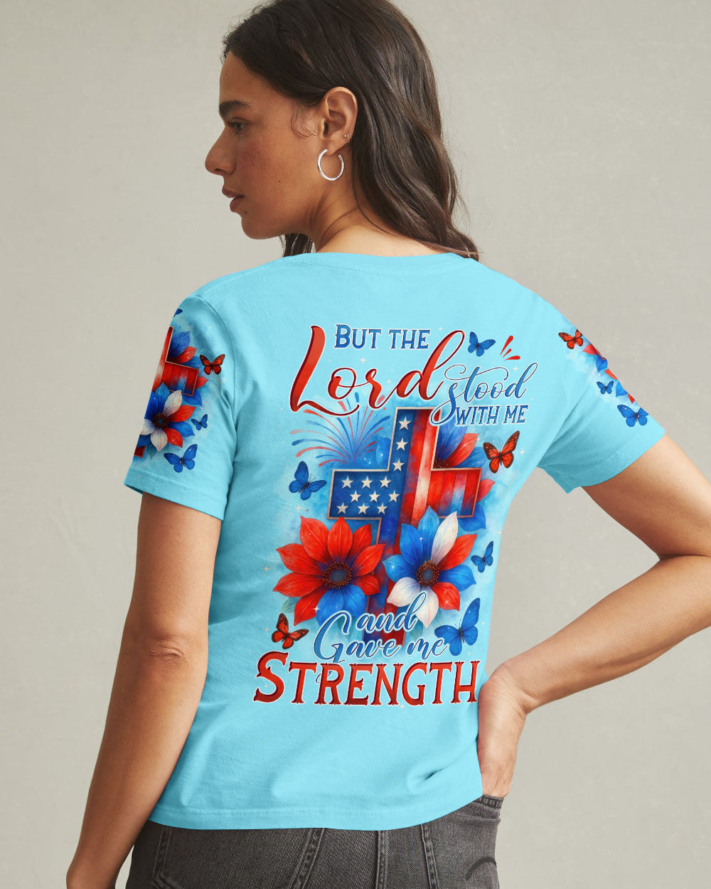 Lord Stood With Me Women's All Over Print Shirt - Tytd1605253