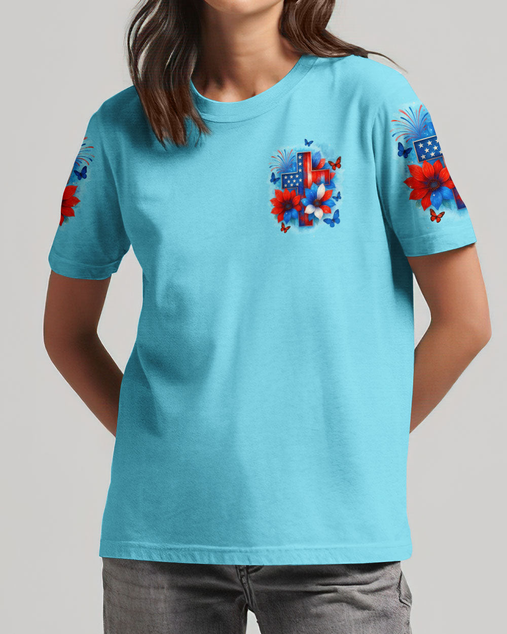 Lord Stood With Me Women's All Over Print Shirt - Tytd1605253