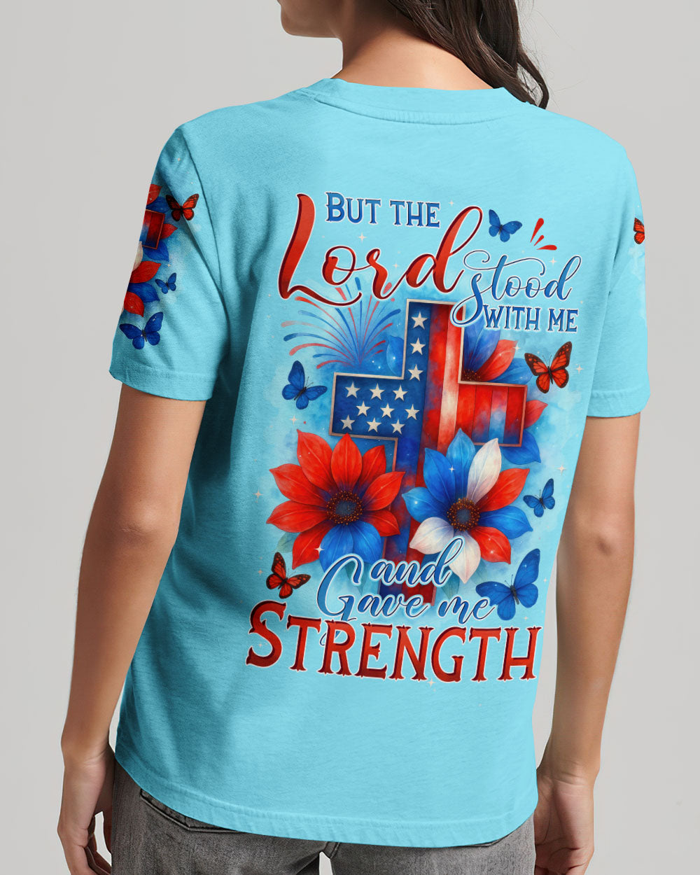 Lord Stood With Me Women's All Over Print Shirt - Tytd1605253
