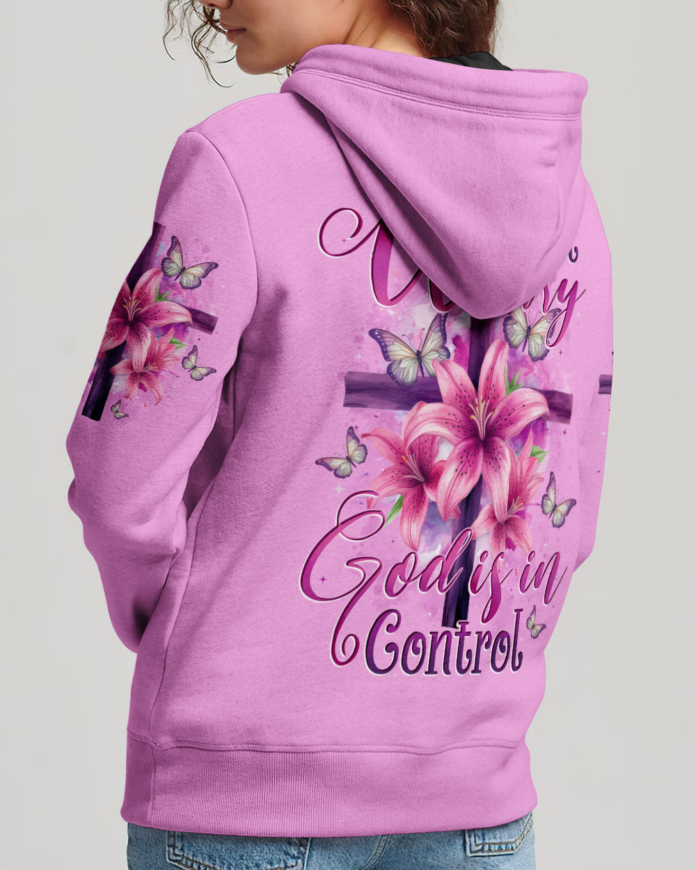 Don't Worry God Is In Control Women's All Over Print Shirt - Tytd1905251