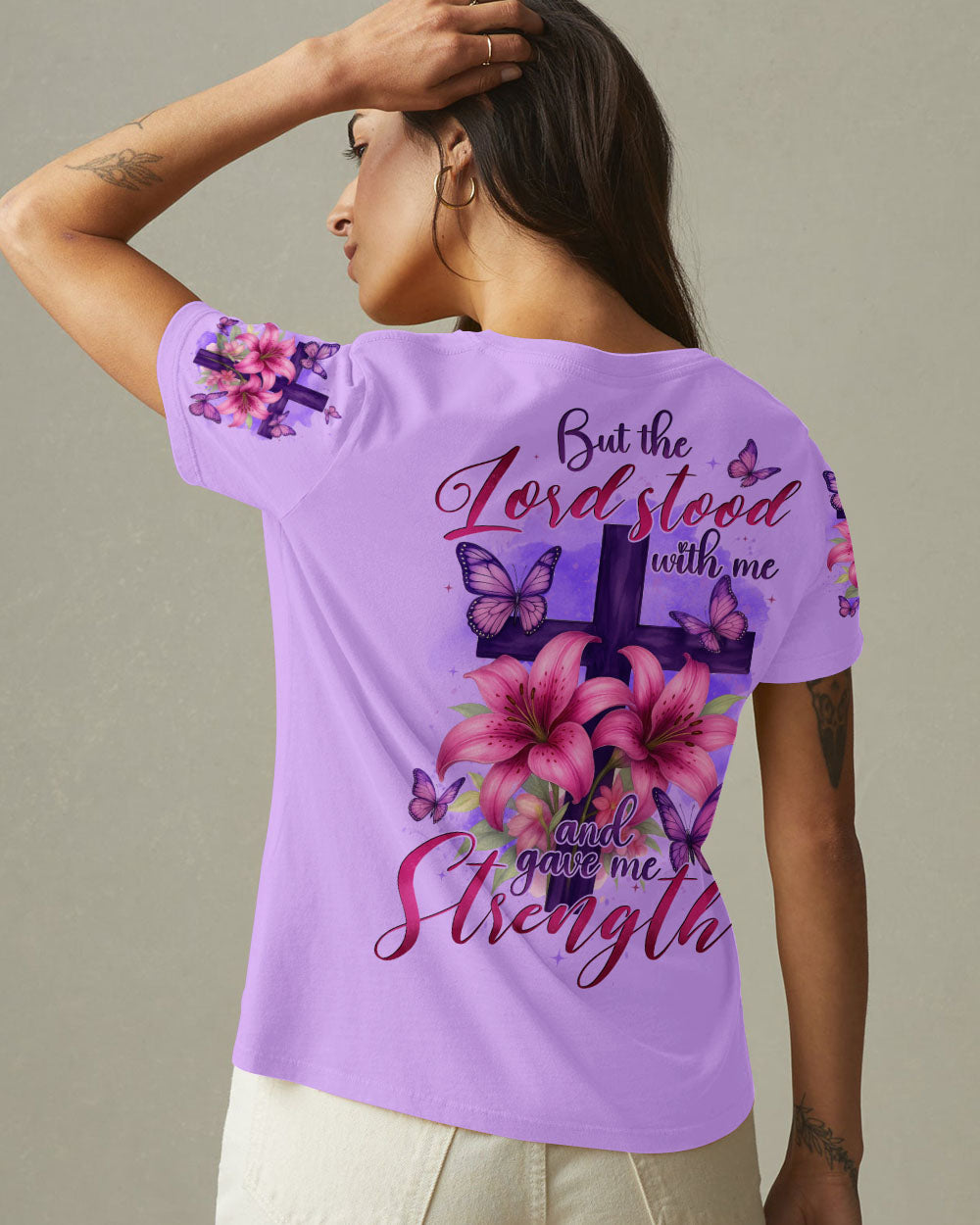 Lord Stood With Me Women's All Over Print Shirt - Tytd2006251
