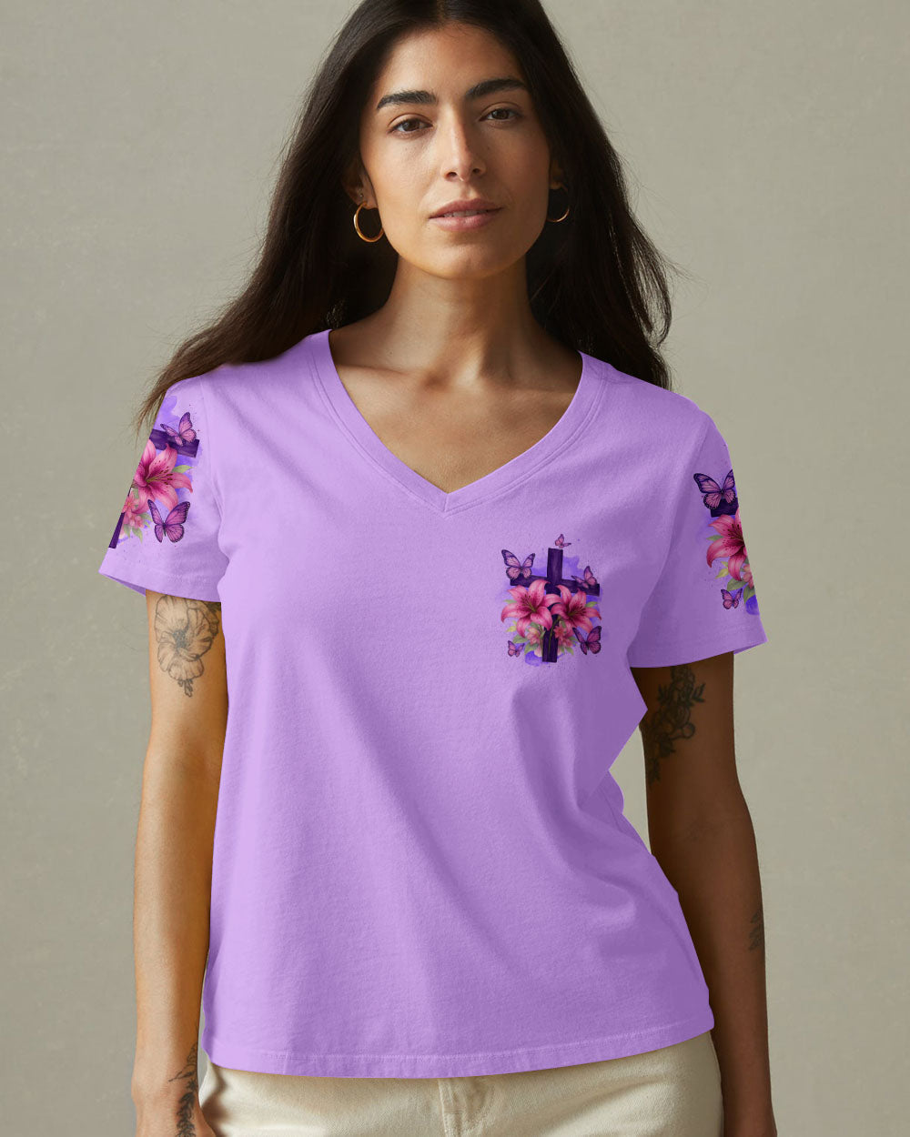 Lord Stood With Me Women's All Over Print Shirt - Tytd2006251