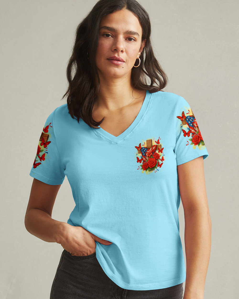 There Is Freedom Women's All Over Print Shirt - Tytd2105251
