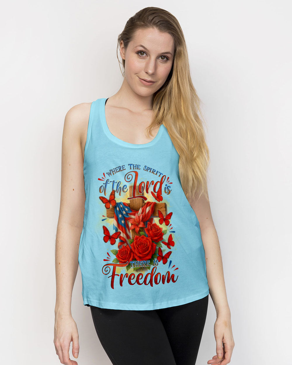 There Is Freedom Women's All Over Print Shirt - Tytd2105251