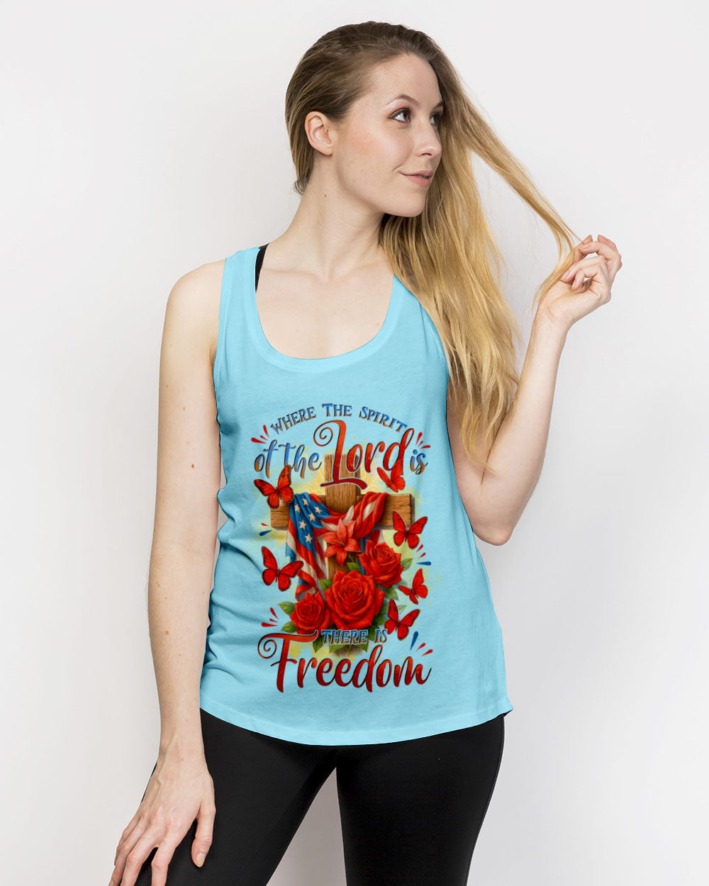 There Is Freedom Women's All Over Print Shirt - Tytd2105251