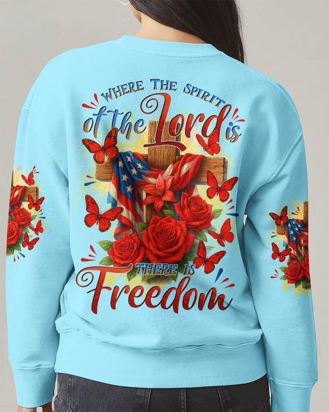 There Is Freedom Women's All Over Print Shirt - Tytd2105251