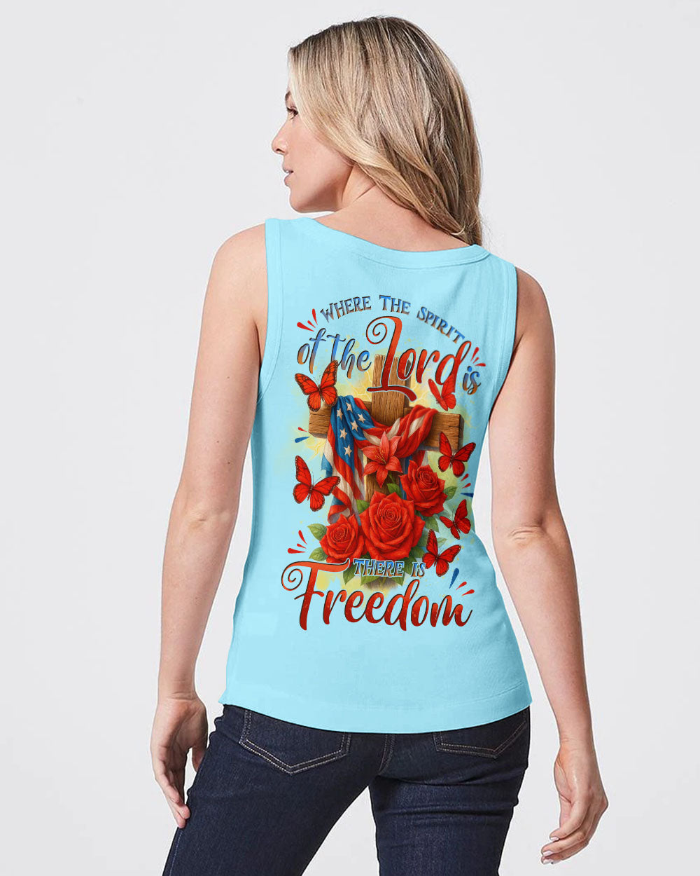 There Is Freedom Women's All Over Print Shirt - Tytd2105251