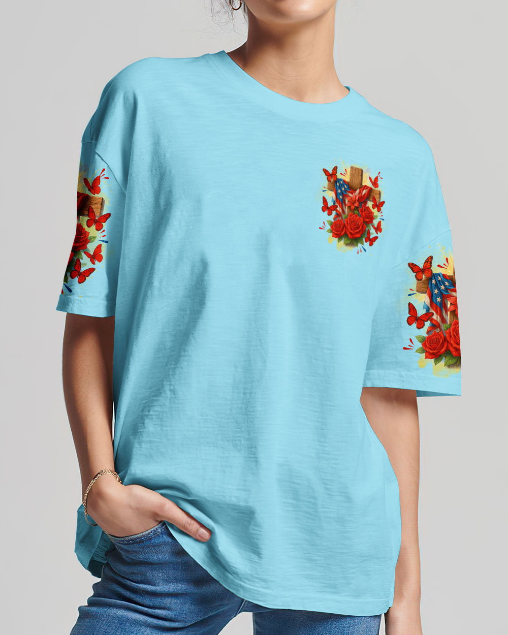 There Is Freedom Women's All Over Print Shirt - Tytd2105251