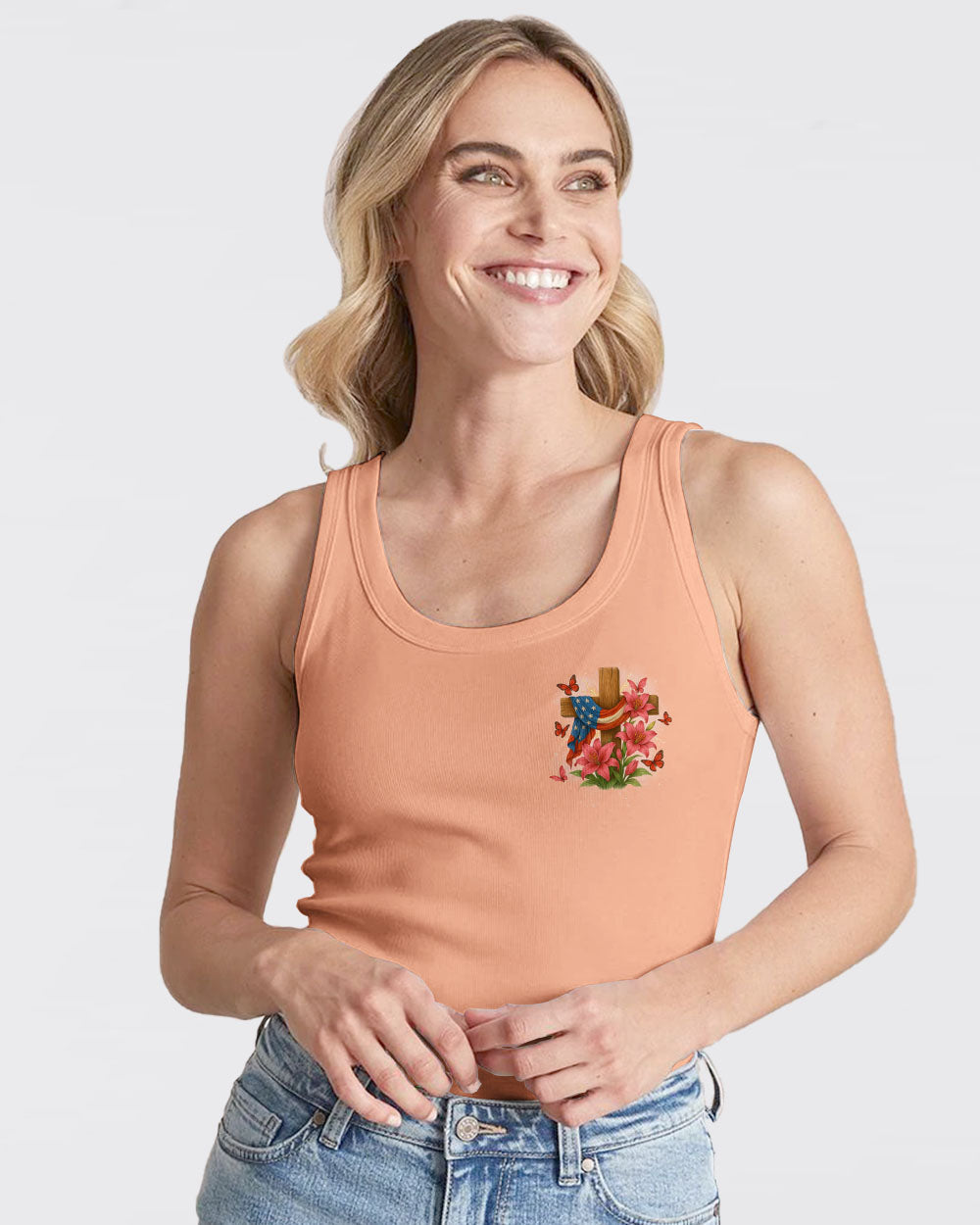 She Loves Jesus Women's All Over Print Shirt - Tytd2205252
