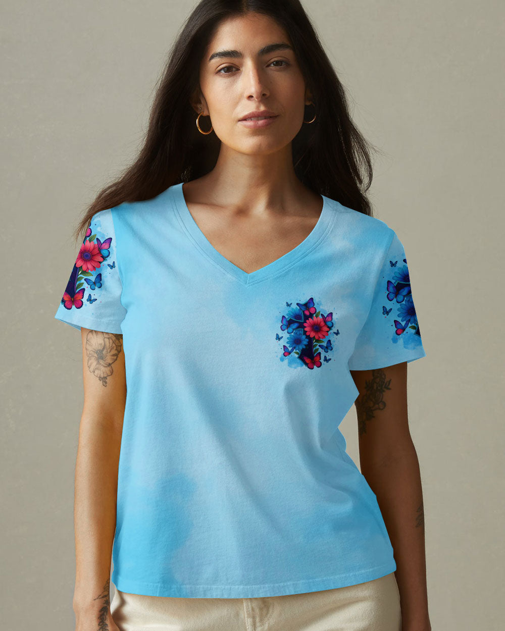 Lord Stood With Me Women's All Over Print Shirt - Tytd2305251