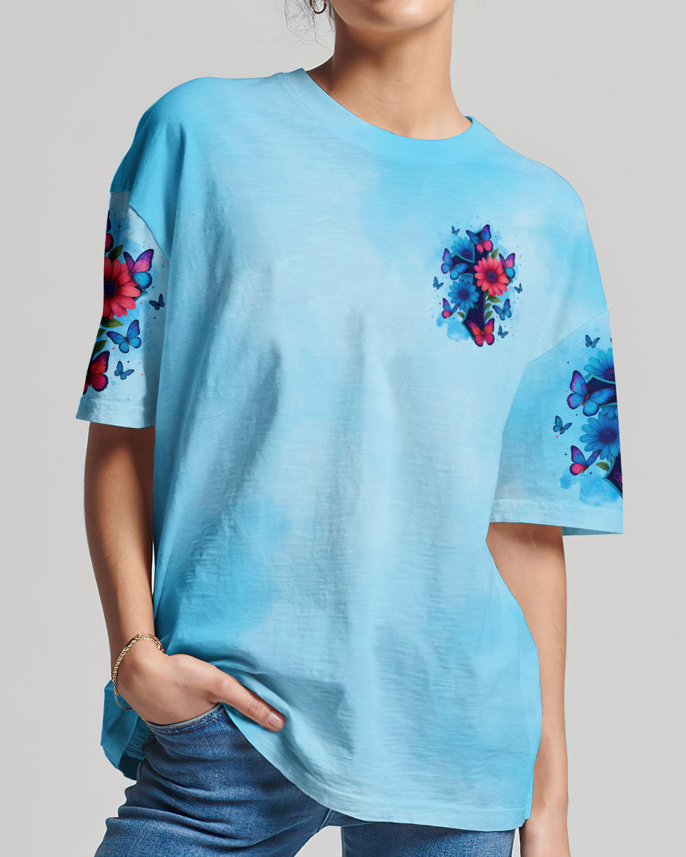 Lord Stood With Me Women's All Over Print Shirt - Tytd2305251