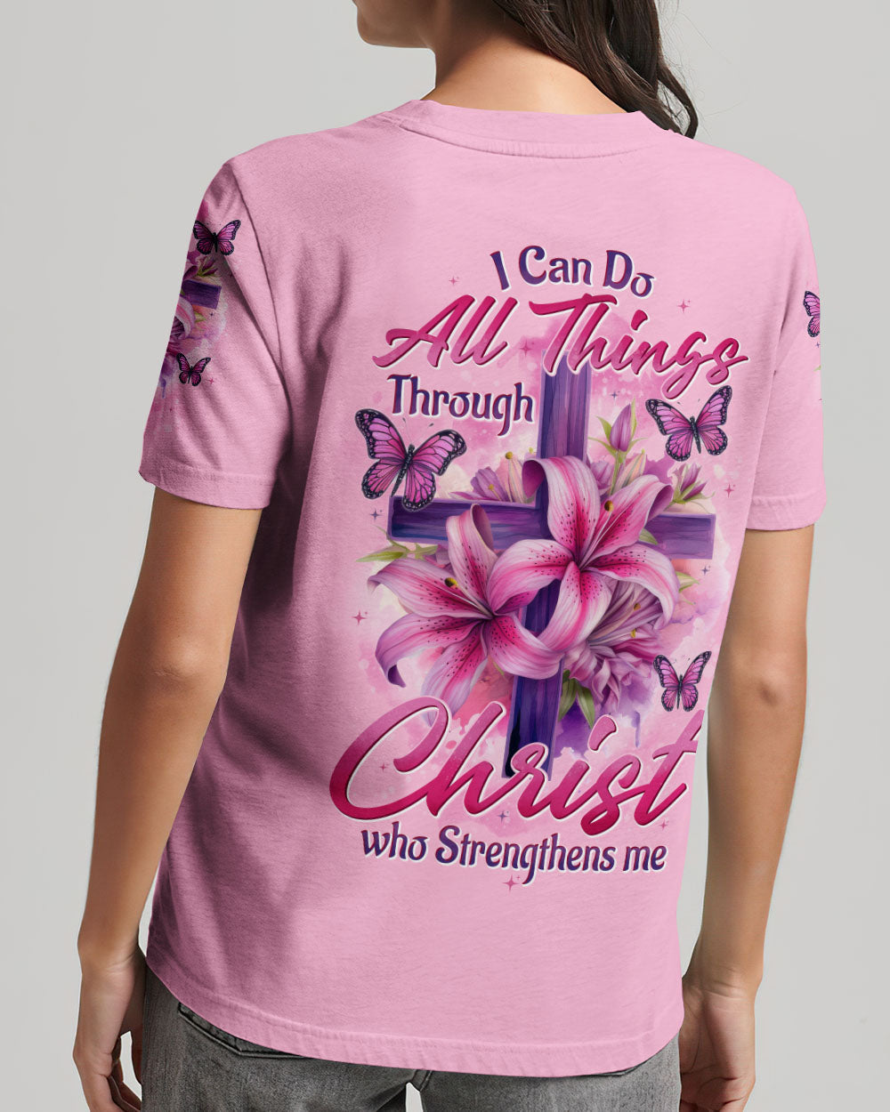 I Can Do All Things Women's All Over Print Shirt - Tytd2406252