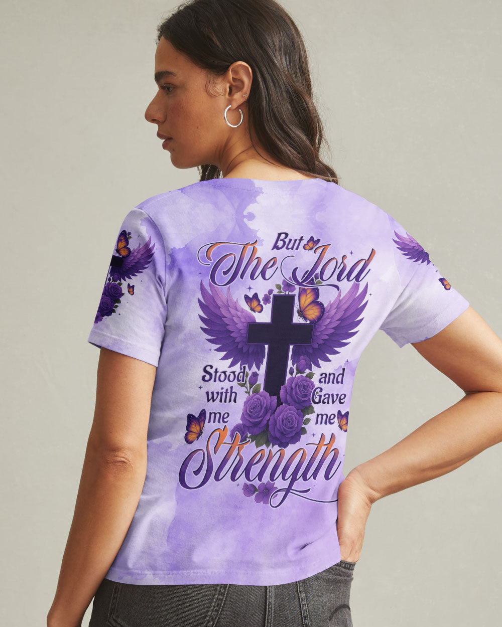 Lord Stood With Me Women's All Over Print Shirt - Tytd2605251