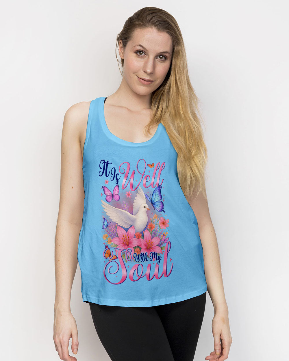 It Is Well With My Soul Dove Women's All Over Print Shirt - Tytm0505254