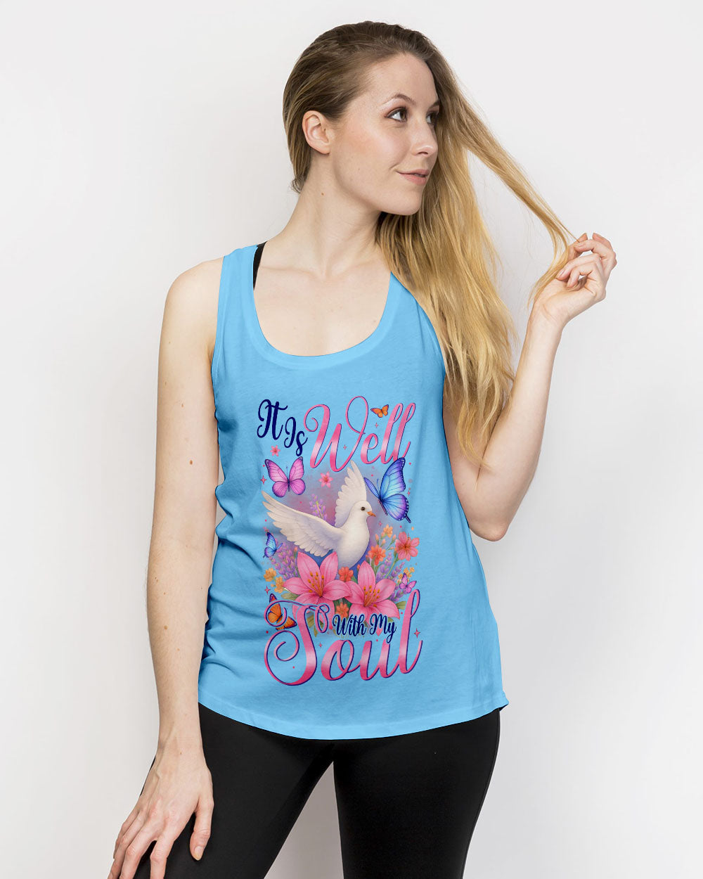 It Is Well With My Soul Dove Women's All Over Print Shirt - Tytm0505254