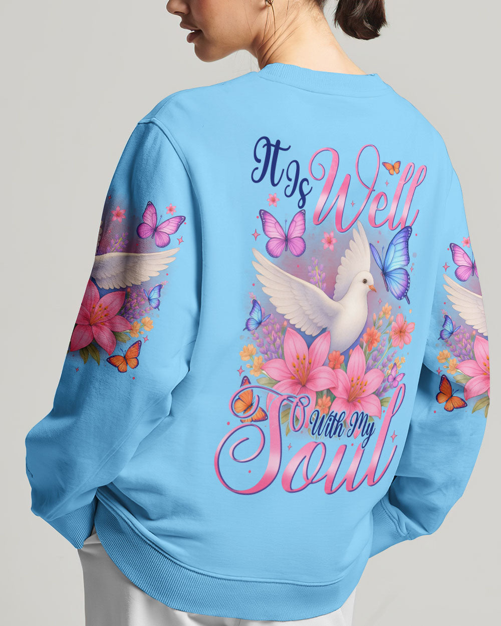 It Is Well With My Soul Dove Women's All Over Print Shirt - Tytm0505254
