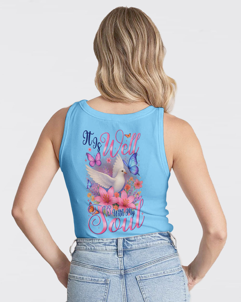 It Is Well With My Soul Dove Women's All Over Print Shirt - Tytm0505254