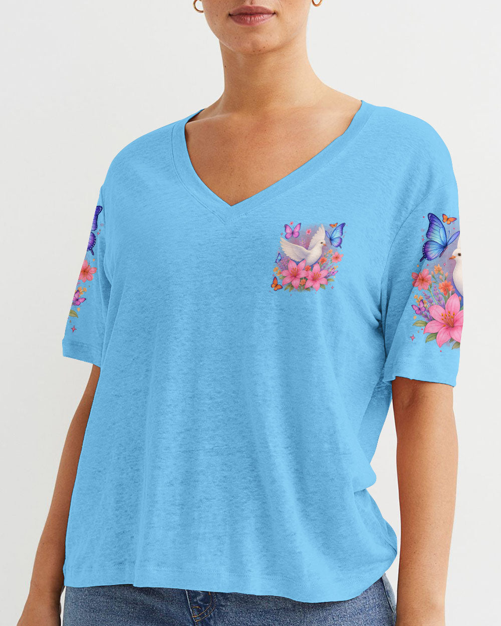 It Is Well With My Soul Dove Women's All Over Print Shirt - Tytm0505254