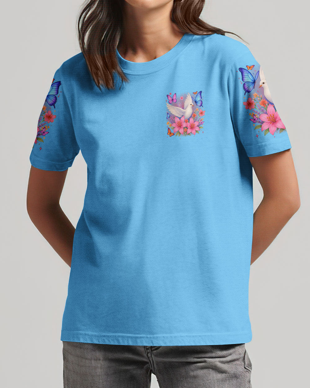 It Is Well With My Soul Dove Women's All Over Print Shirt - Tytm0505254