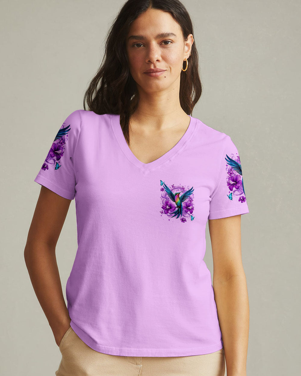 Don't Worry About Tomorrow Hummingbird Women's All Over Print Shirt - Tytm0605253