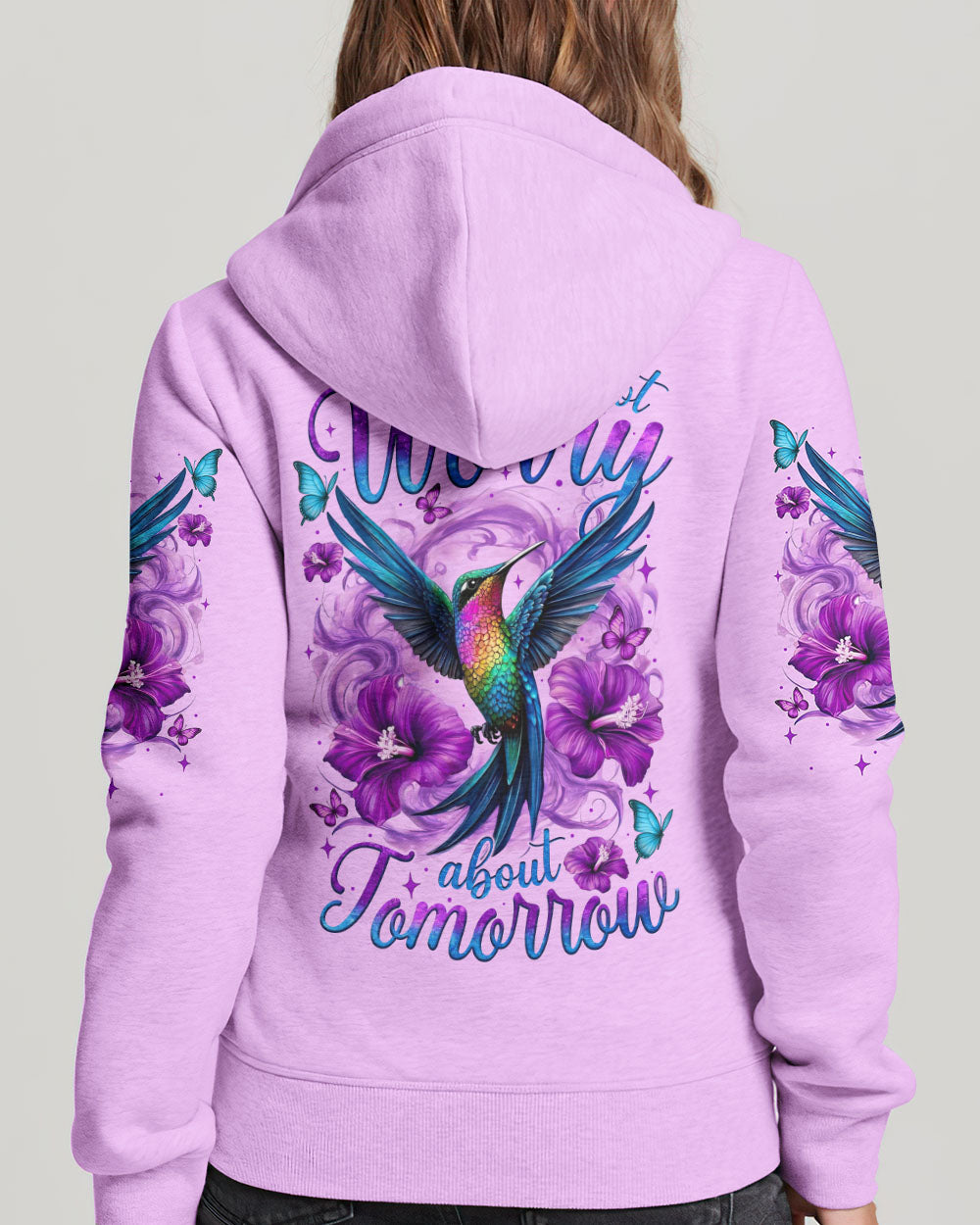 Don't Worry About Tomorrow Hummingbird Women's All Over Print Shirt - Tytm0605253