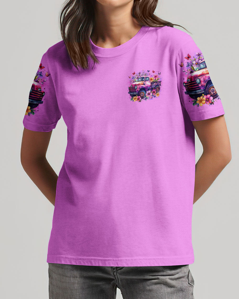 Jesus Take The Wheel Women's All Over Print Shirt - Tytm0905252