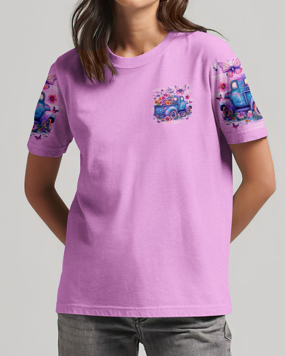 Jesus Take The Wheel Women's All Over Print Shirt - Tytm1706252