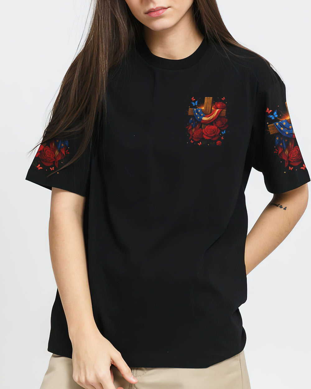 Blessed Is The Nation Whose God Is The Lord Women's All Over Print Shirt - Tytm1905253