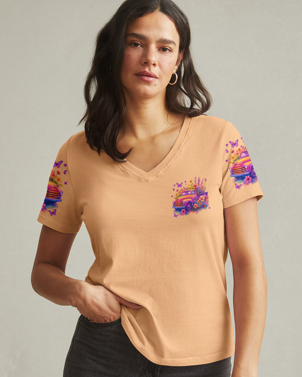 Jesus Take The Wheel Women's All Over Print Shirt - Tytm2005251