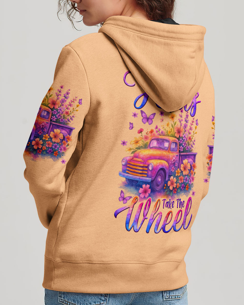 Jesus Take The Wheel Women's All Over Print Shirt - Tytm2005251