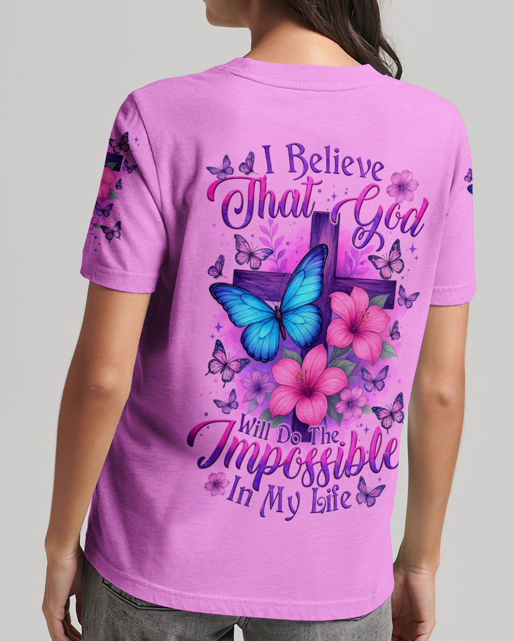 I Believe That God Women's All Over Print Shirt - Tytm2404252