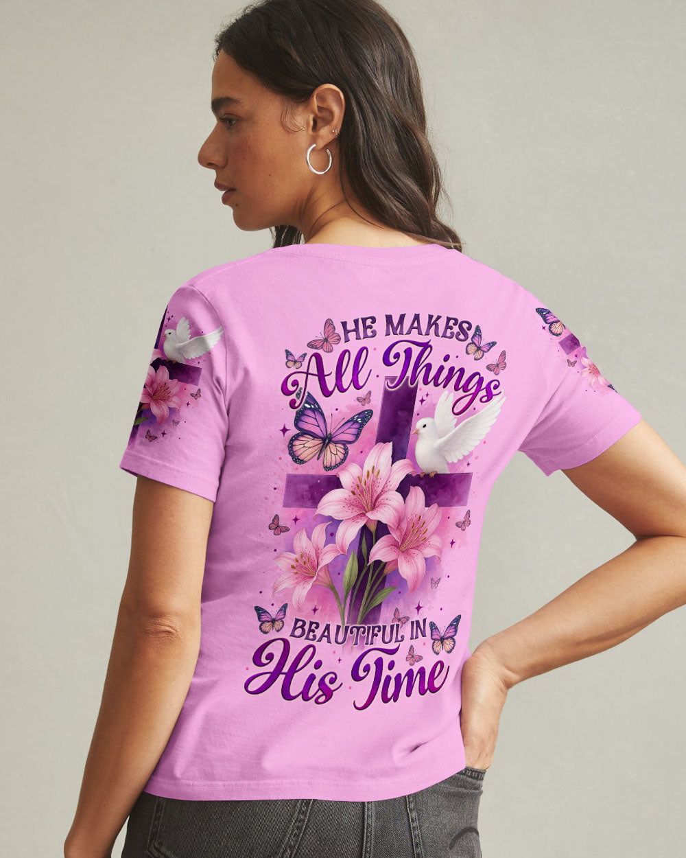 He Makes All Things Beautiful In His Time Women's All Over Print Shirt - Tytm2804254