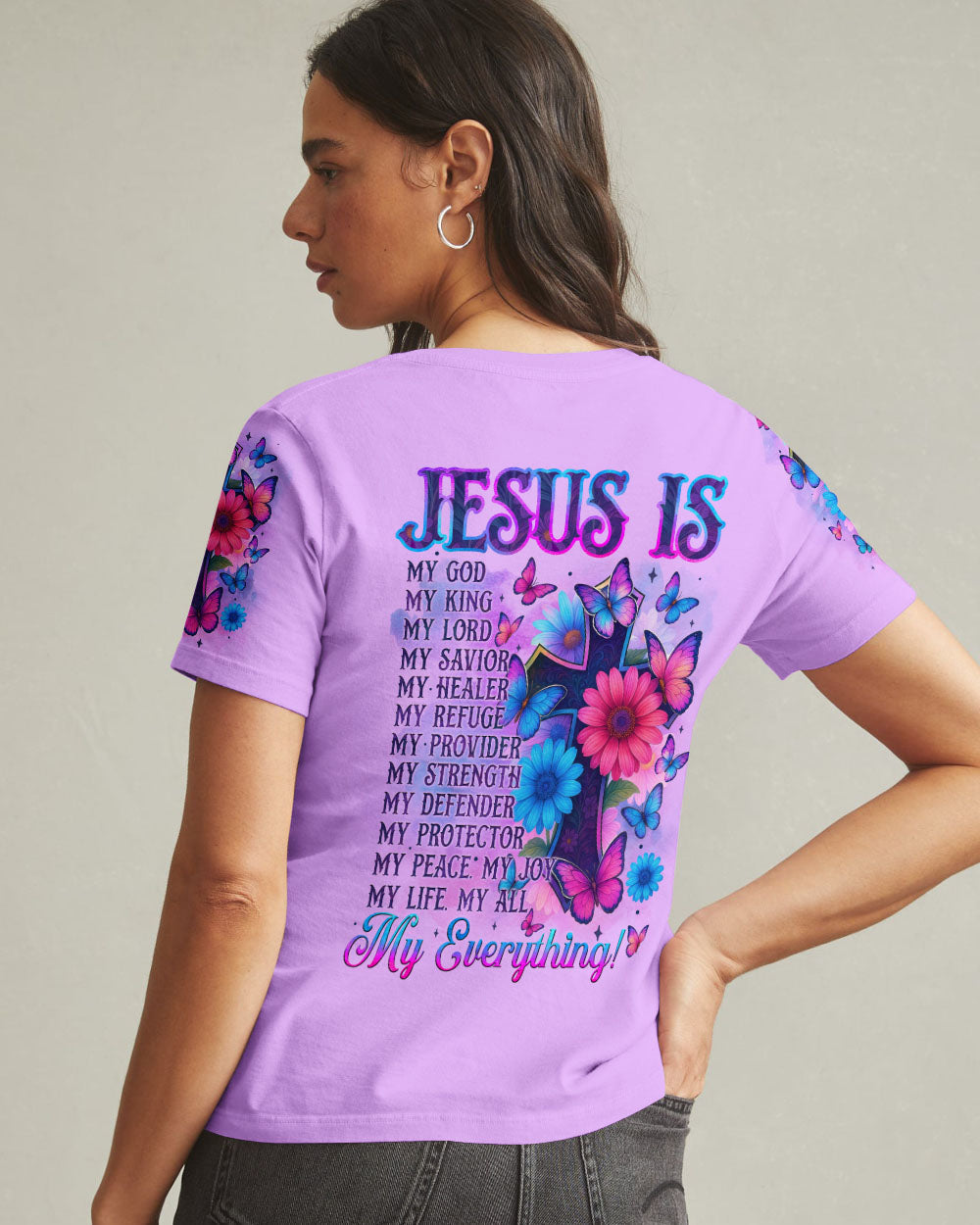 Jesus Is My Everything Women's All Over Print Shirt - Tytm2905251