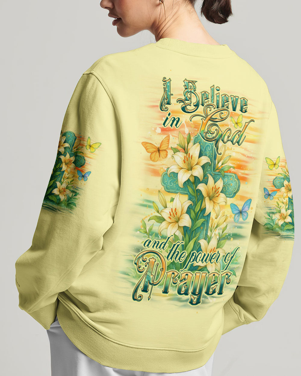 I Believe In God Women's All Over Print Shirt - Yhdu0406254