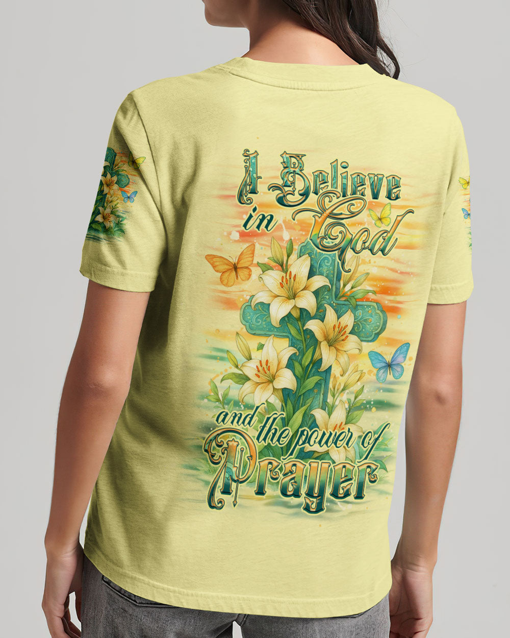 I Believe In God Women's All Over Print Shirt - Yhdu0406254