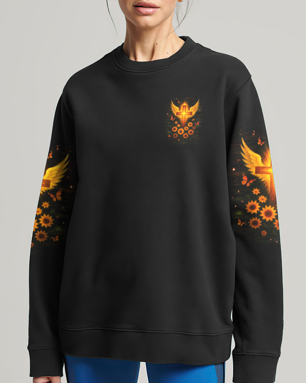 Thank You God Women's All Over Print Shirt - Yhdu0505252