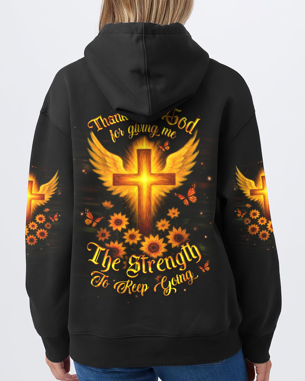 Thank You God Women's All Over Print Shirt - Yhdu0505252