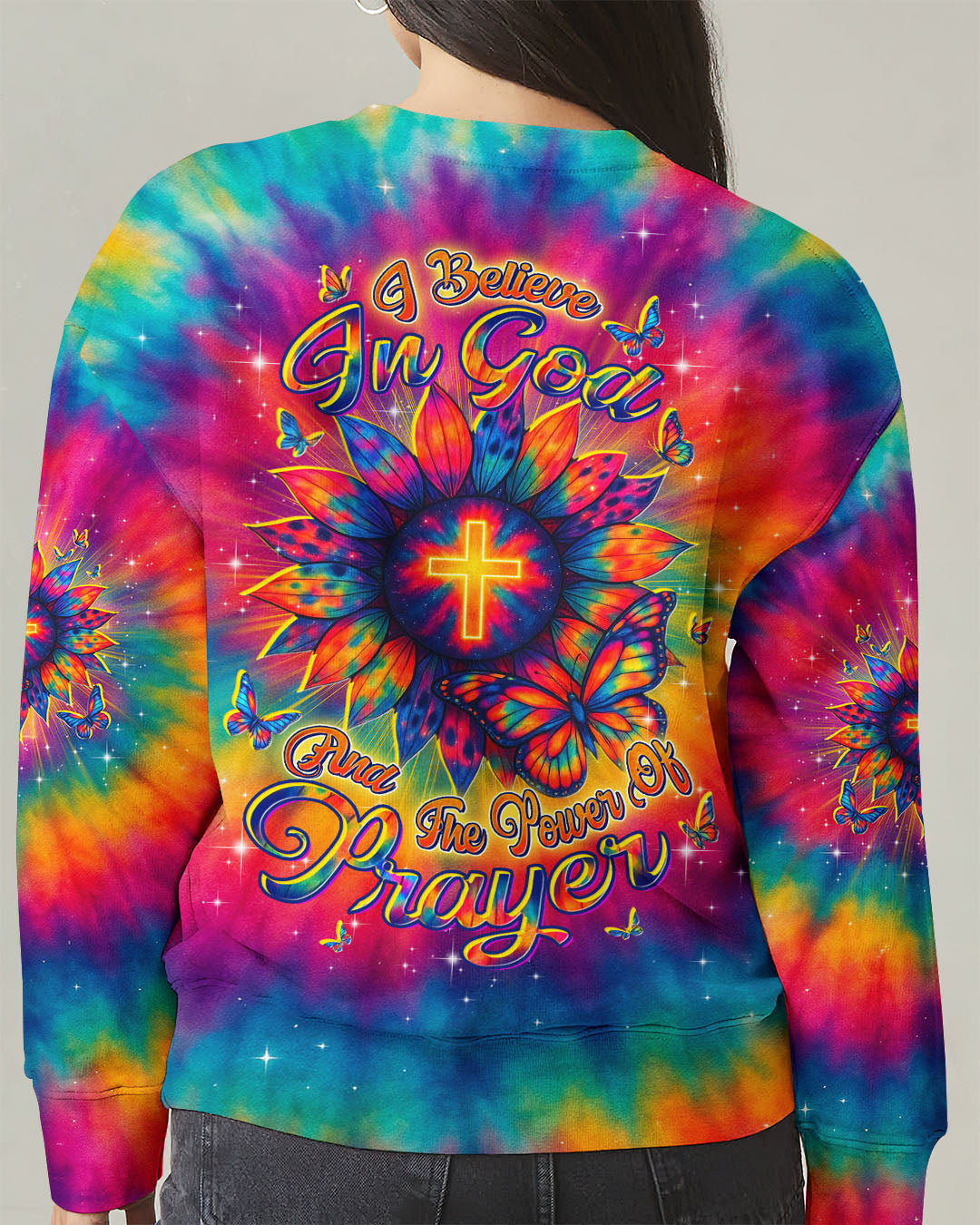 I Believe In God Women's All Over Print Shirt - Yhdu1306253