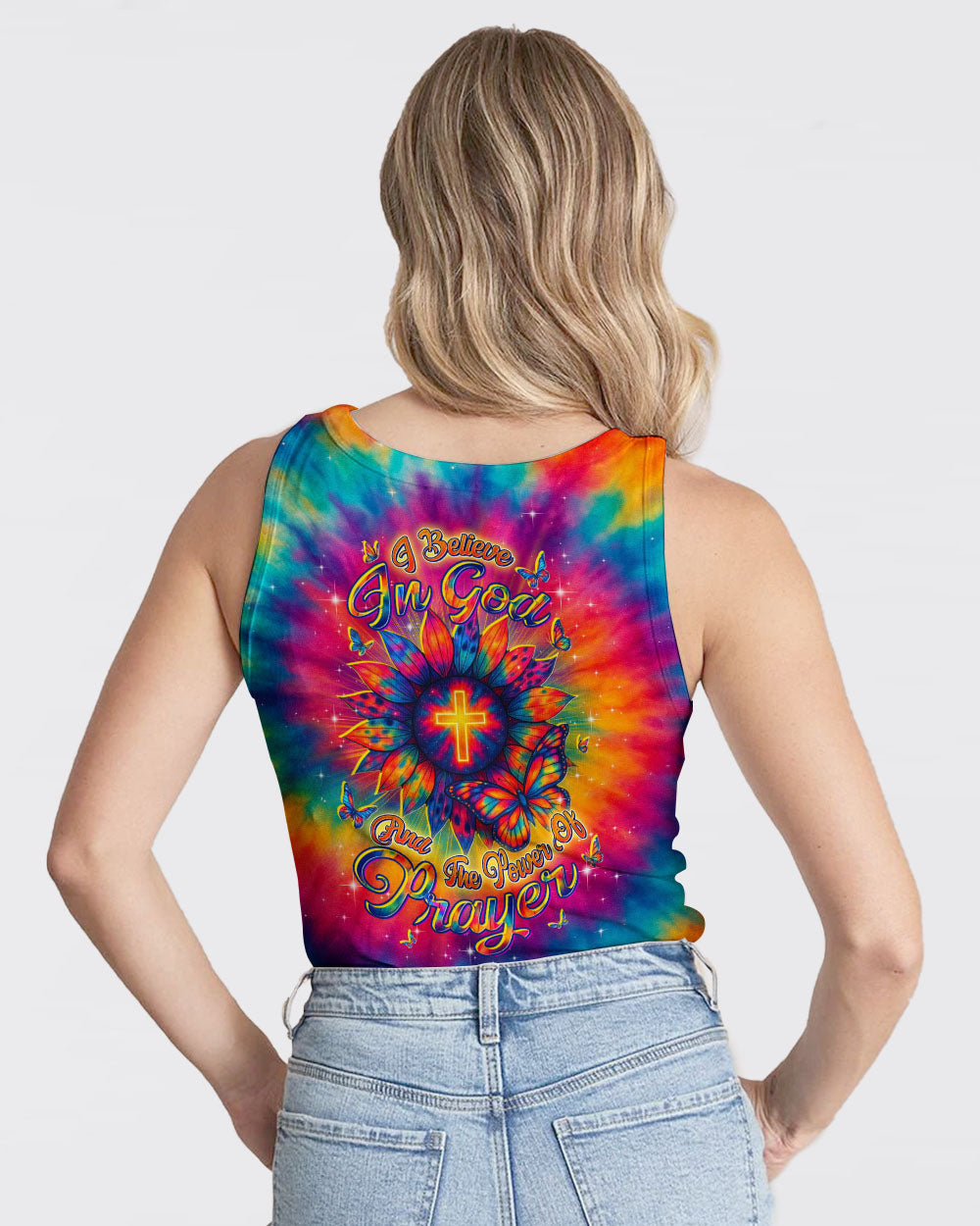I Believe In God Women's All Over Print Shirt - Yhdu1306253