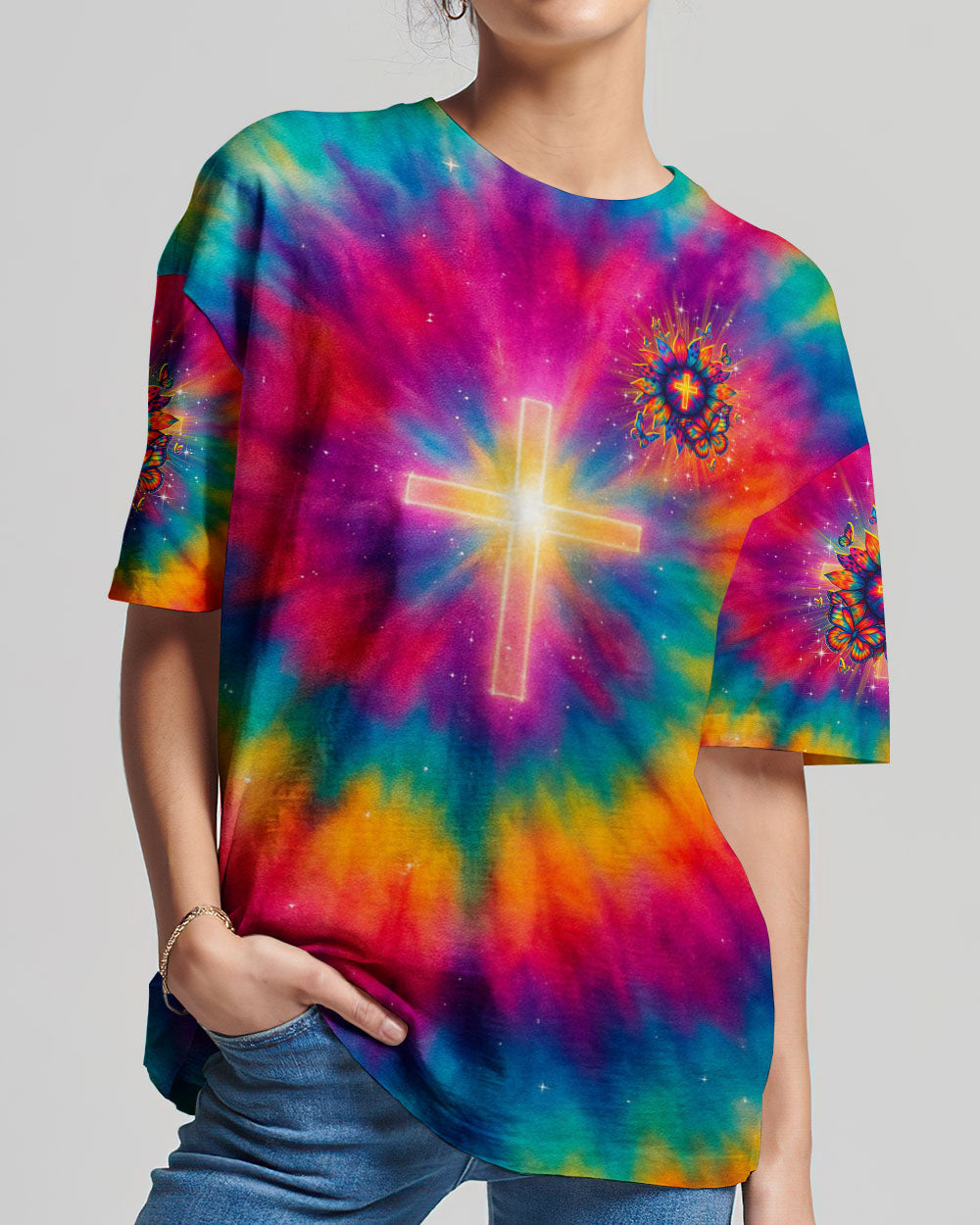 I Believe In God Women's All Over Print Shirt - Yhdu1306253