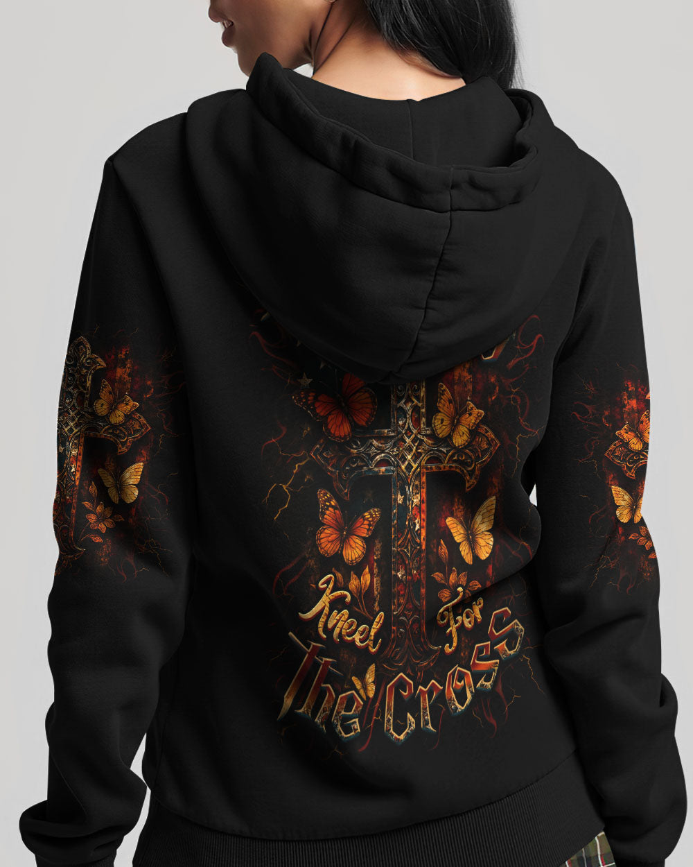 Stand For The Flag Kneel For The Cross Women's All Over Print Shirt - Yhdu1906254