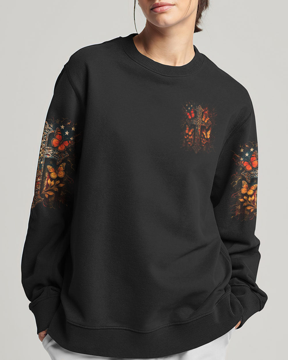 Stand For The Flag Kneel For The Cross Women's All Over Print Shirt - Yhdu1906254