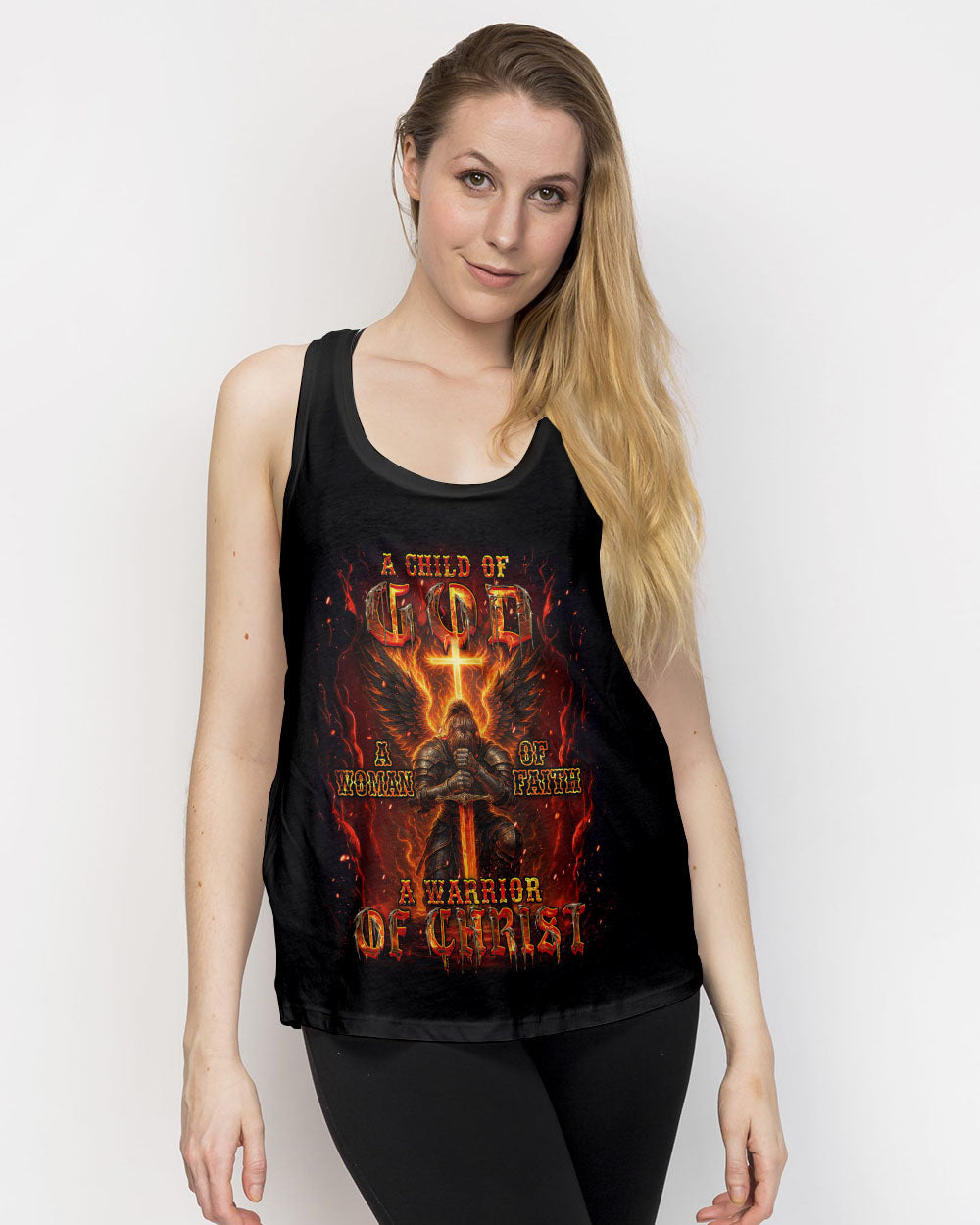 A Child Of God A Woman Of Faith Women's All Over Print Shirt - Yhdu3005253