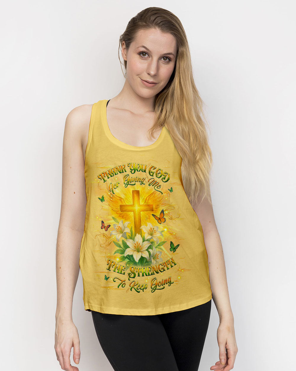 Thank You God Women's All Over Print Shirt - Yhhg0505252